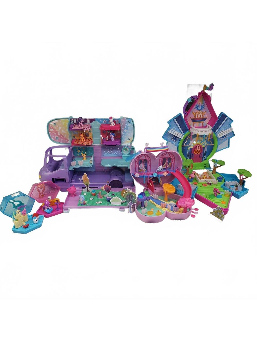 Mare Stream Camper Van My Little Pony Mini World Magic Crystal Brighthouse